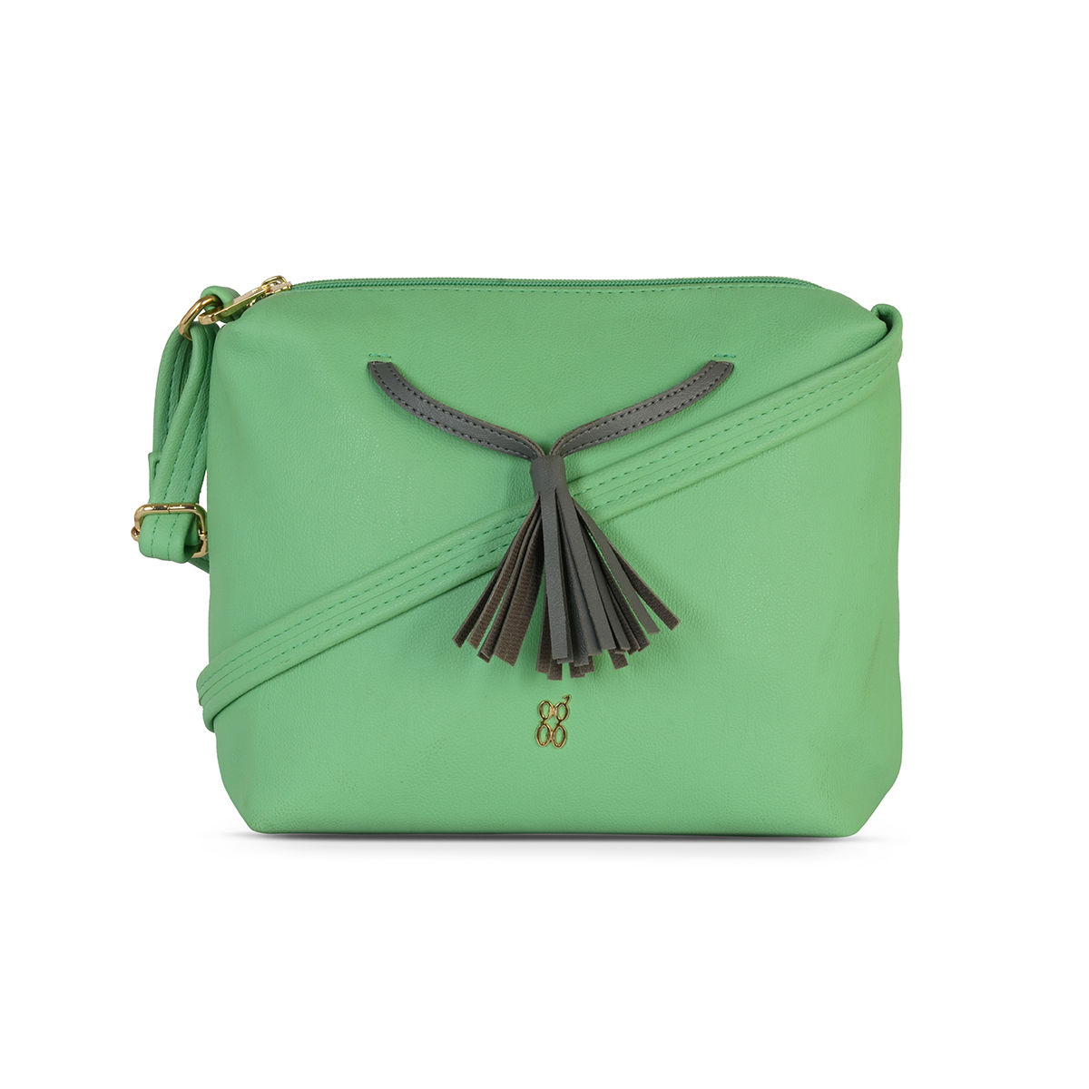 Buy Lapis O Lupo Women's Handbag and Sling Bag Combo (Brown) (Set of 2)  Online