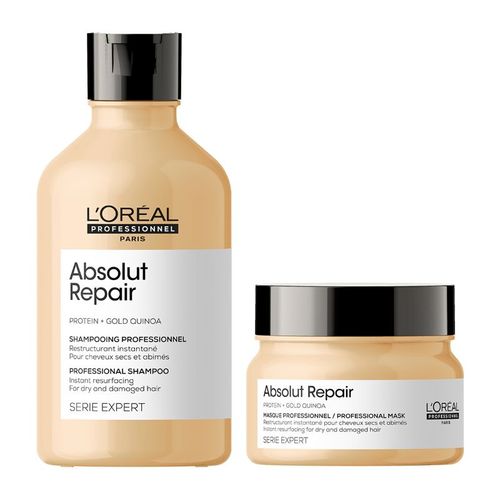 L'Oreal Professionnel Absolut Repair Shampoo 300ml & Hair Mask 250gm Combo,  Serie Expert: Buy L'Oreal Professionnel Absolut Repair Shampoo 300ml & Hair  Mask 250gm Combo, Serie Expert Online at Best Price in