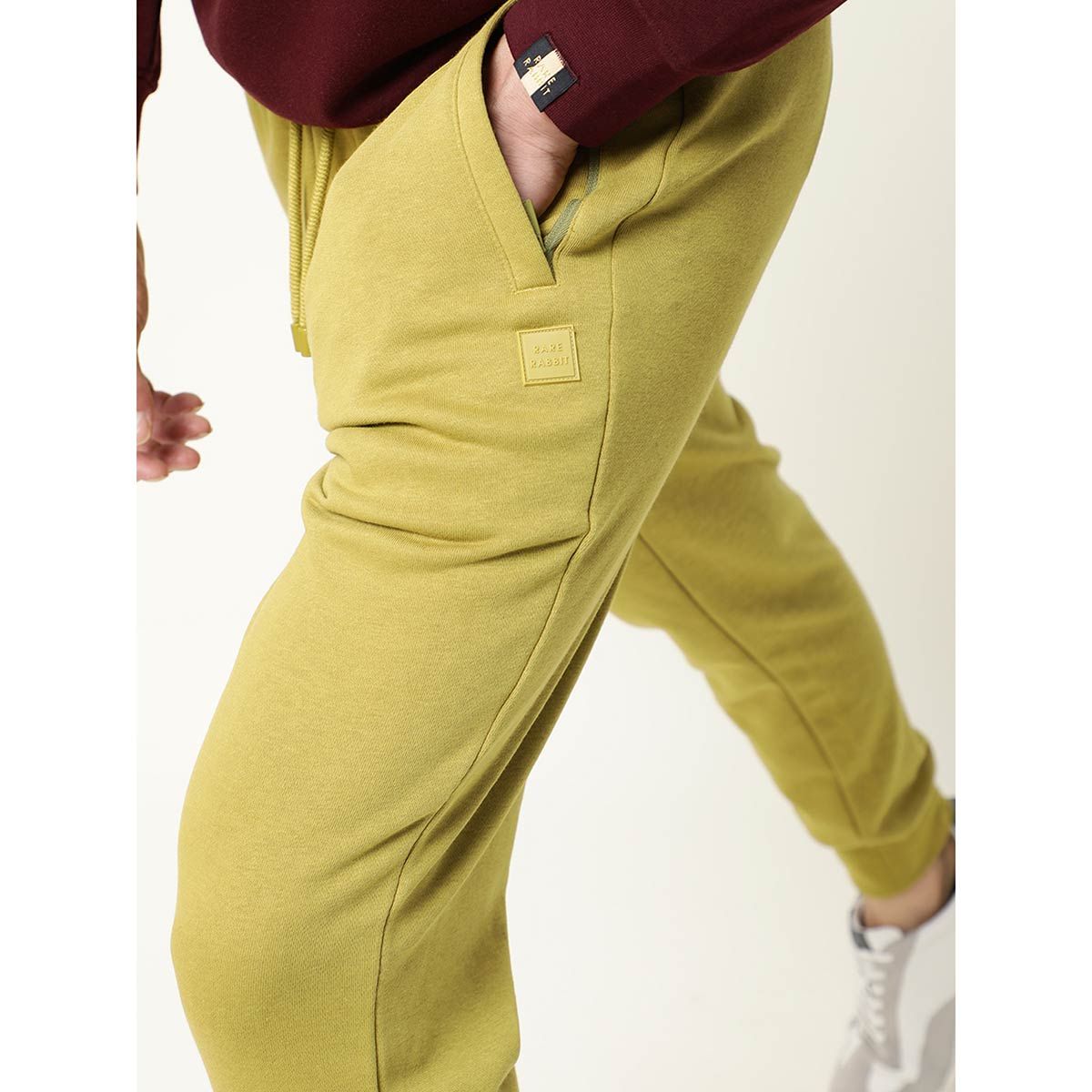 Buy Olive Trousers & Pants for Men by Rare Rabbit Online | Ajio.com