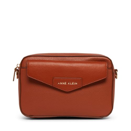 Buy Anne Klein Brown Camera Crossbody Bag with Detachable Strap