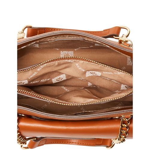 Leather Anne Klein Shoulder Bags Buy Anne Klein Brown Solid