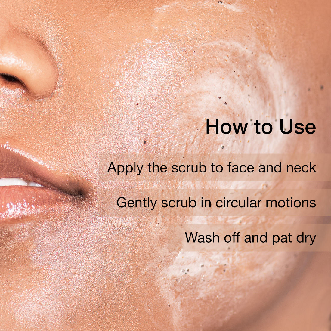 MCaffeine Coffee & Milk Moisturizing Face Scrub with Shea Butter for