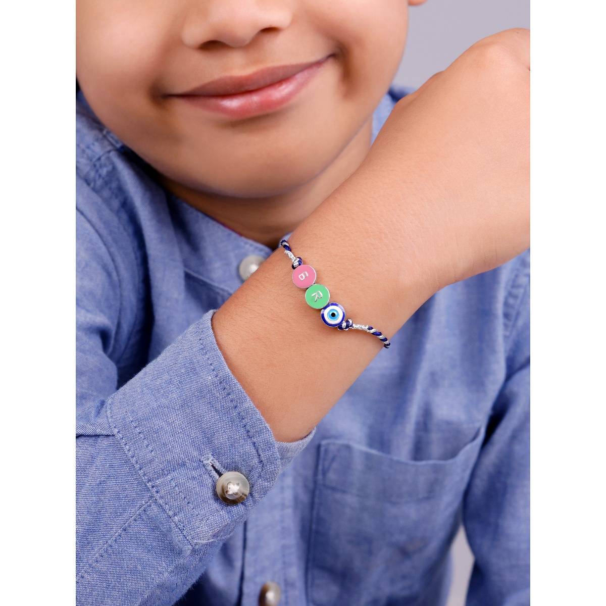 GIVA 925 Silver Drishti Kids Rakhi