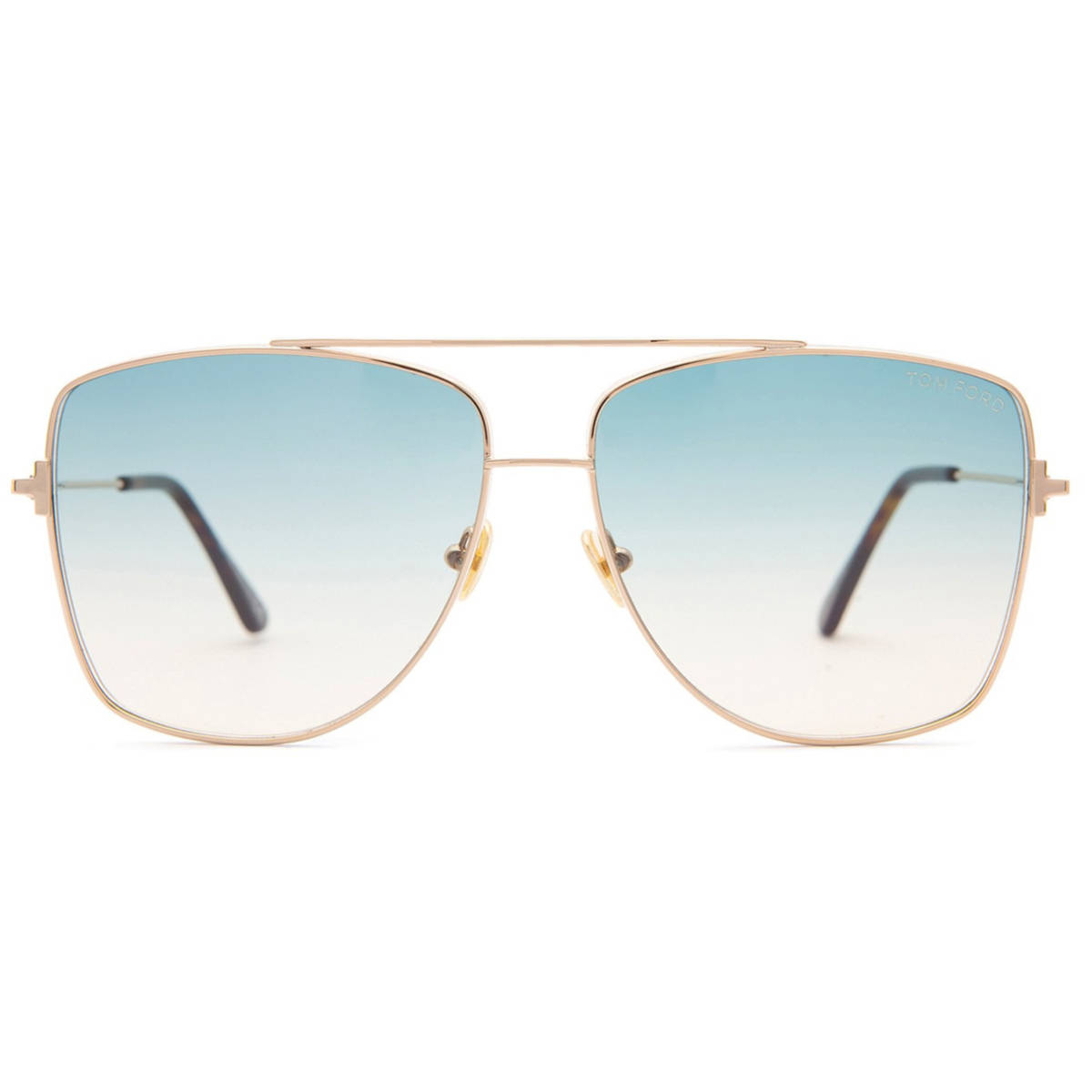 Tom Ford FT08386128P Square UV Protected Sunglasses for Women Multi-Color (61)