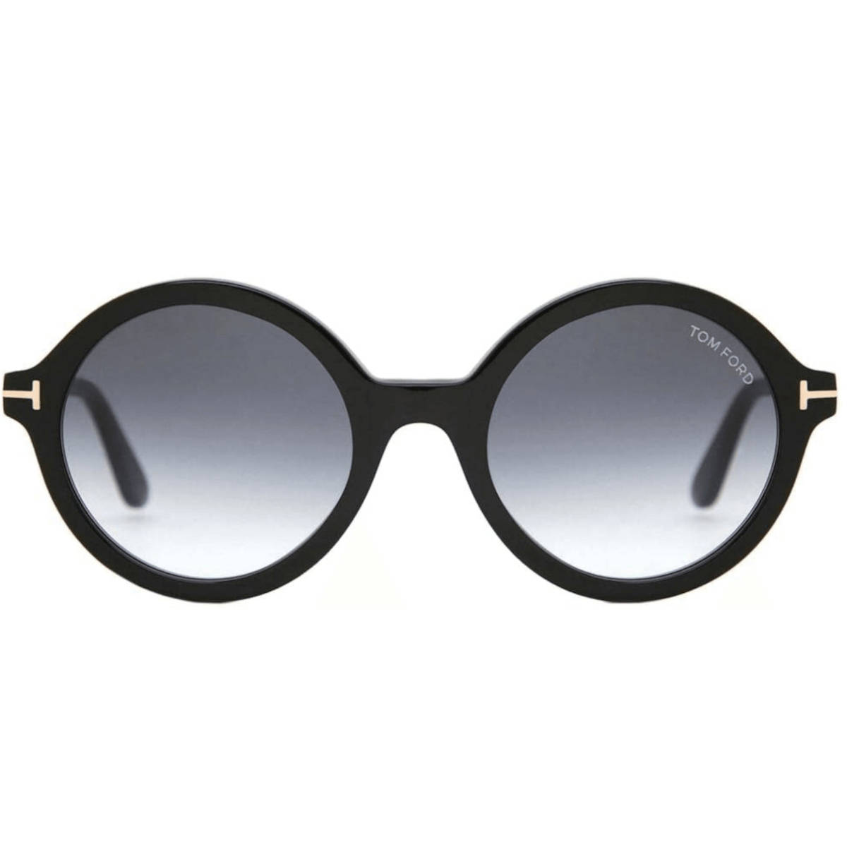 Tom Ford Eyewear Women Round Grey Lens Sunglasses - FT0602 52 001