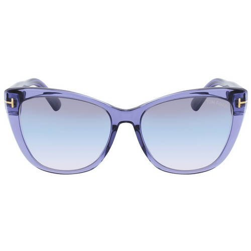 Buy Tom Ford Eyewear Women Cat Eye Purple Lens Sunglasses  display picture 1