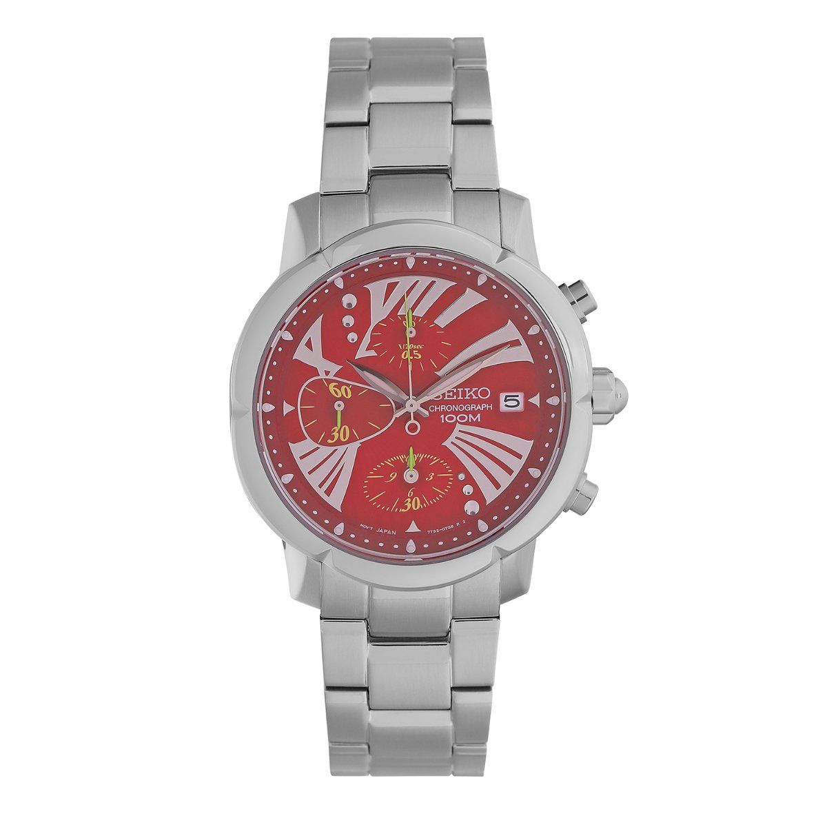 Buy SEIKO Criteria Chronograph Red Dial Womens Watch Sndy05P1 Online