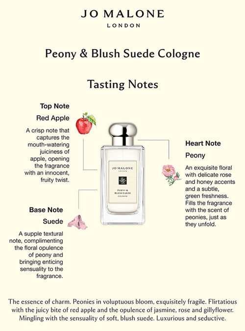 Blush Suede Jo Malone Perfume Notes Jo Malone London Peony Blush