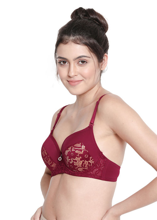 Buy Shyaway Susie 3/4th Coverage Underwired Full Lace Padded Bra