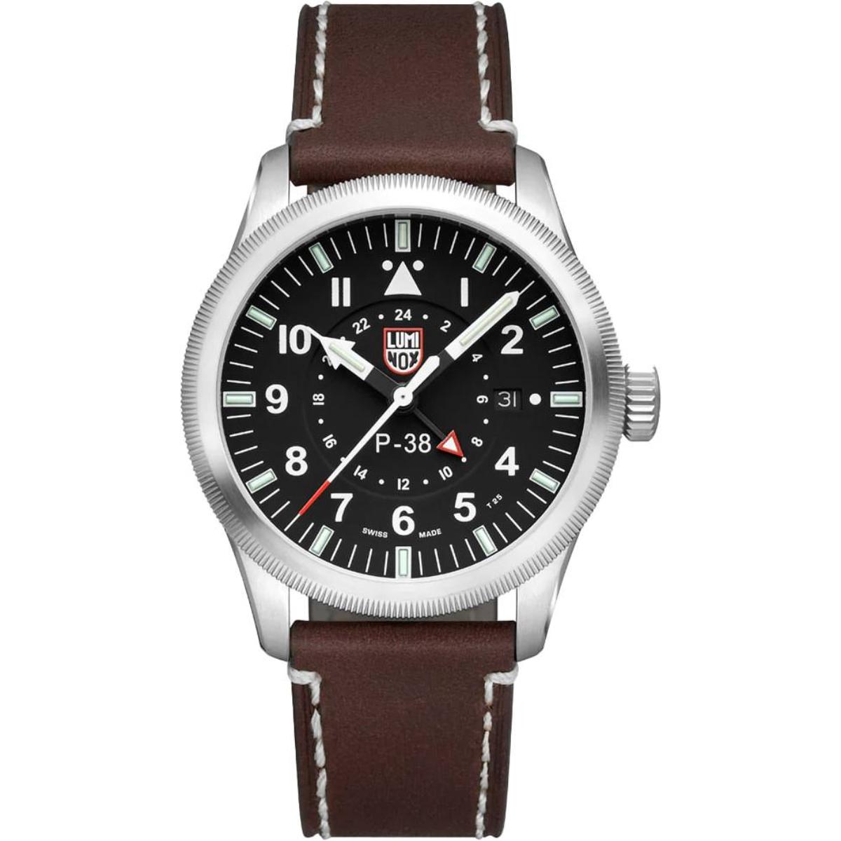 Buy Luminox P-38 LIGHTNING Date, GMT, Second Time Zone Analog Dial