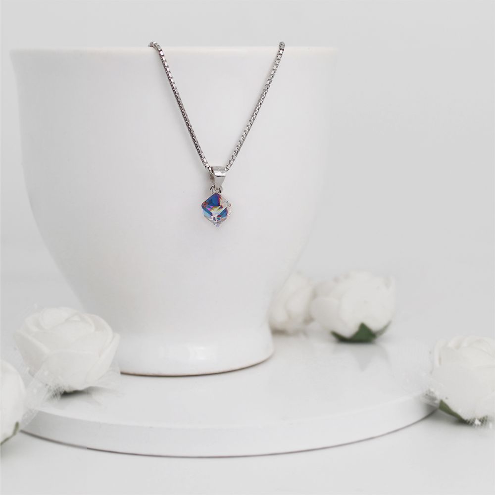 GIVA Sterling Silver Mystic Prism 