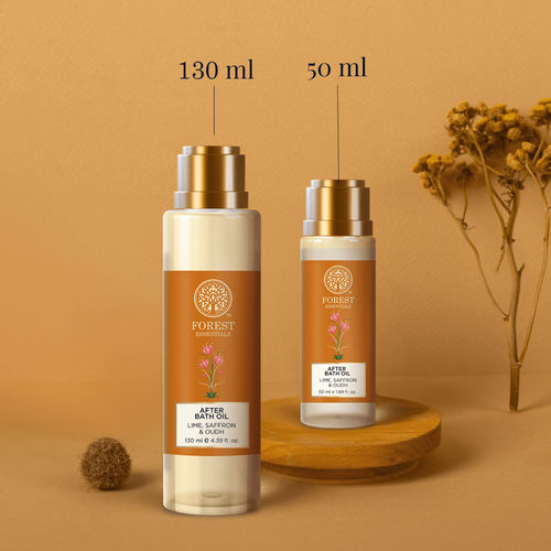 Buy Forest Essentials Lime Saffron & Oudh Natural After Bath Oil