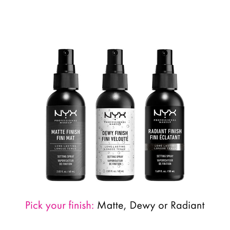 nyx diamonds and ice setting spray