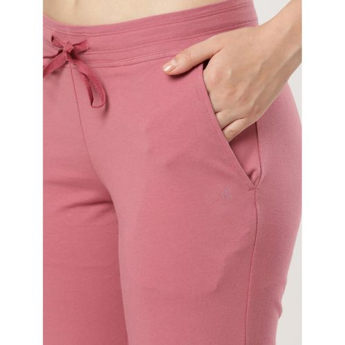 Buy Jockey 1301 Women's Cotton Elastane Trackpants With Convenient