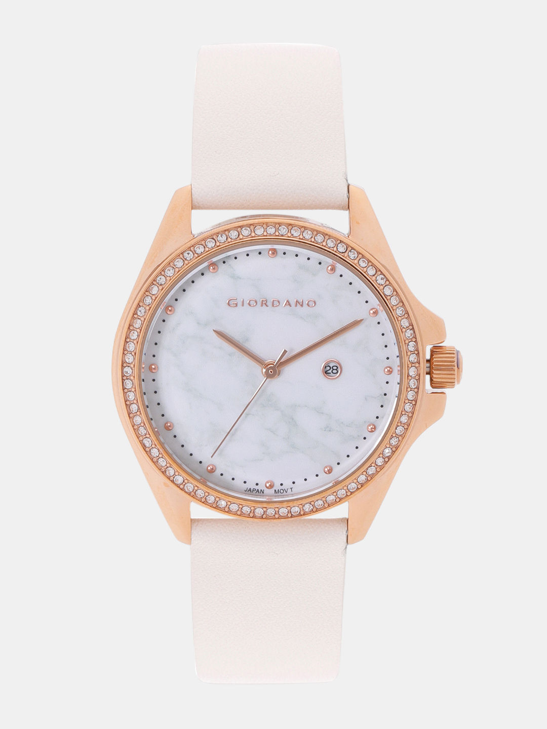 Giordano Analogue White Colour Women's Watch With White Band Buy