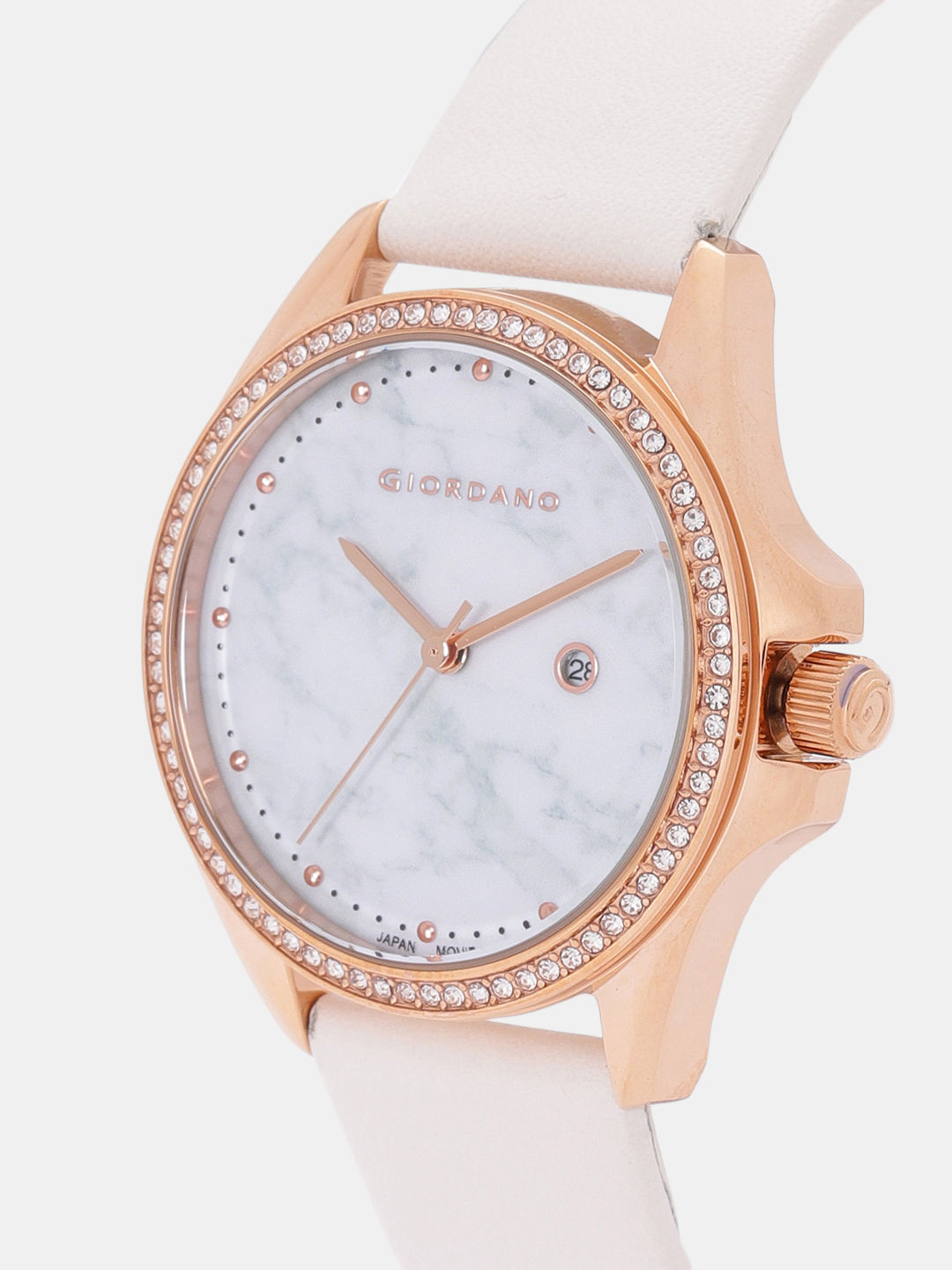 Giordano Analogue White Colour Women's Watch With White Band Buy