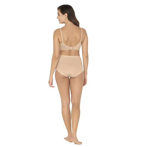 Buy Amante Minimizer NonPadded NonWired High Coverage Bra Nude Online