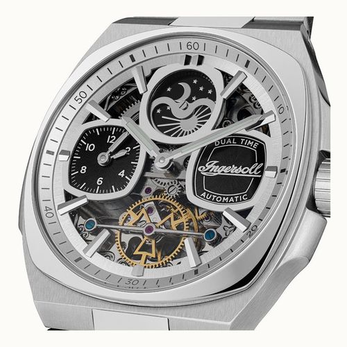 Ingersoll 1892 The Spirit Automatic Mens Watch With Silver Dial I15802 (M)