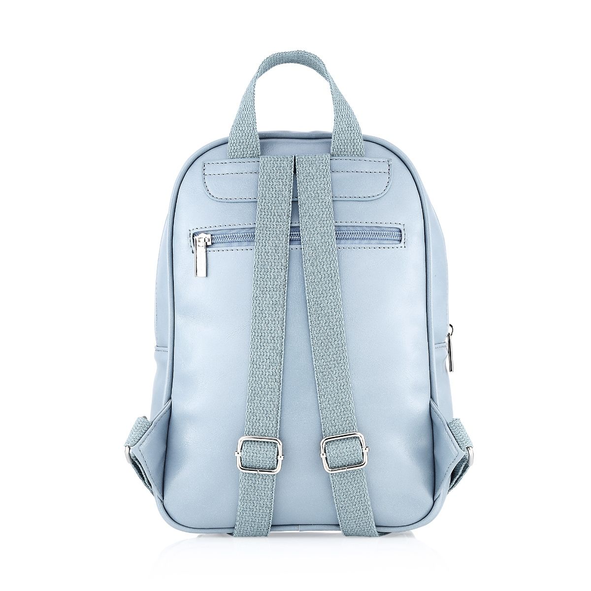 Buy Fastrack Solid Light Blue Backpack Online