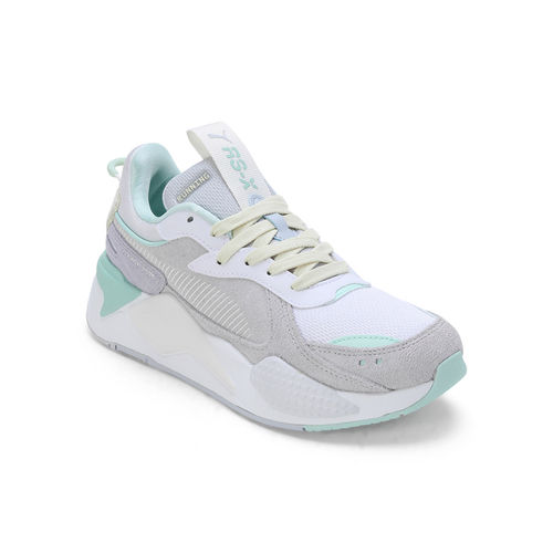 Buy Puma RS-X Reinvent Womens White and Green Sneakers Online