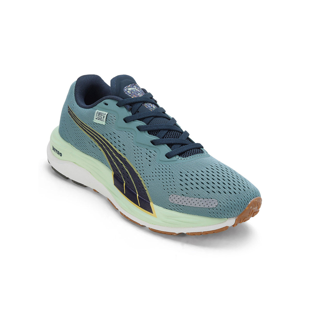 Buy Puma Velocity Nitro FMile Womens Green Running Shoes Online