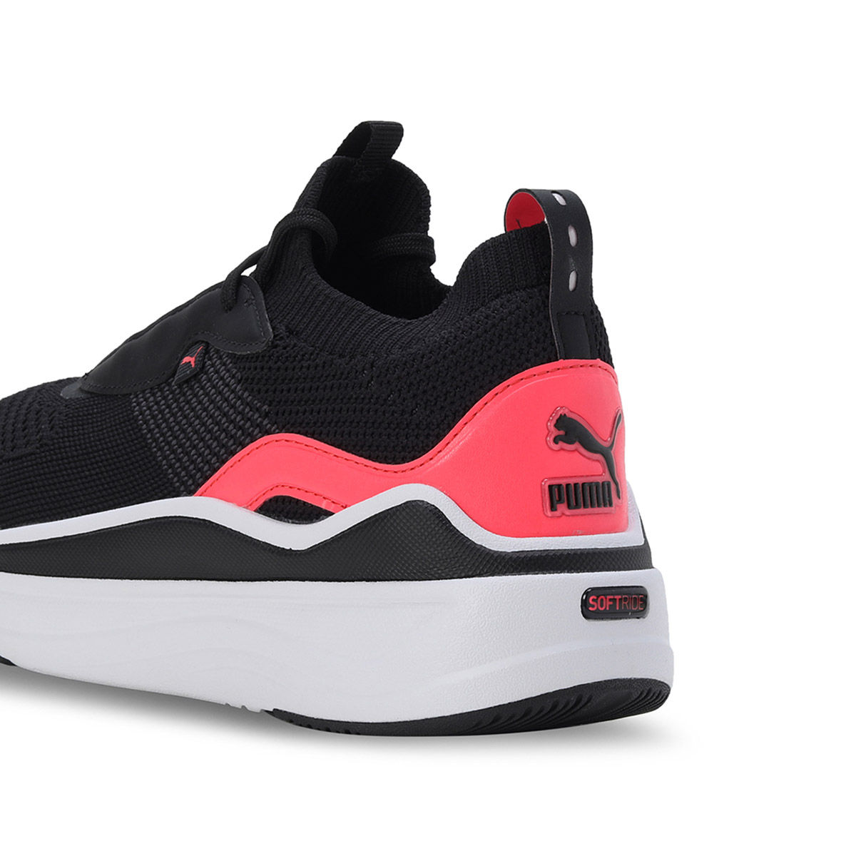 Buy Puma Softride Stakd Womens Black Running Shoes Online