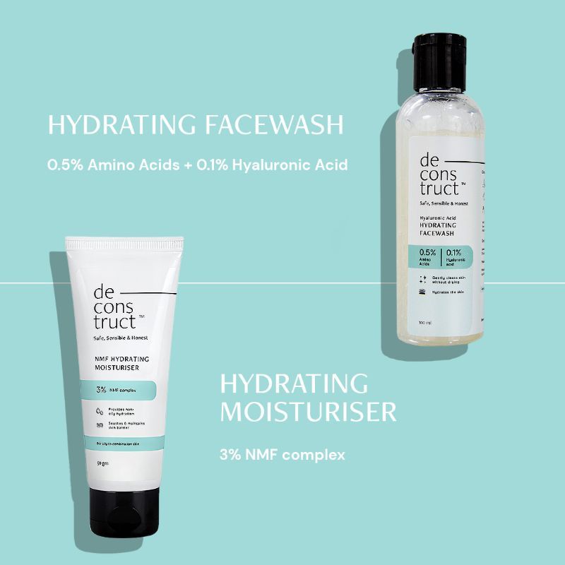 Deconstruct Daily Hydrating Duo Hydrating Face Wash + Hydrating