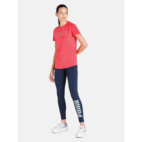 Puma Graphic Womens Blue Tights (S)