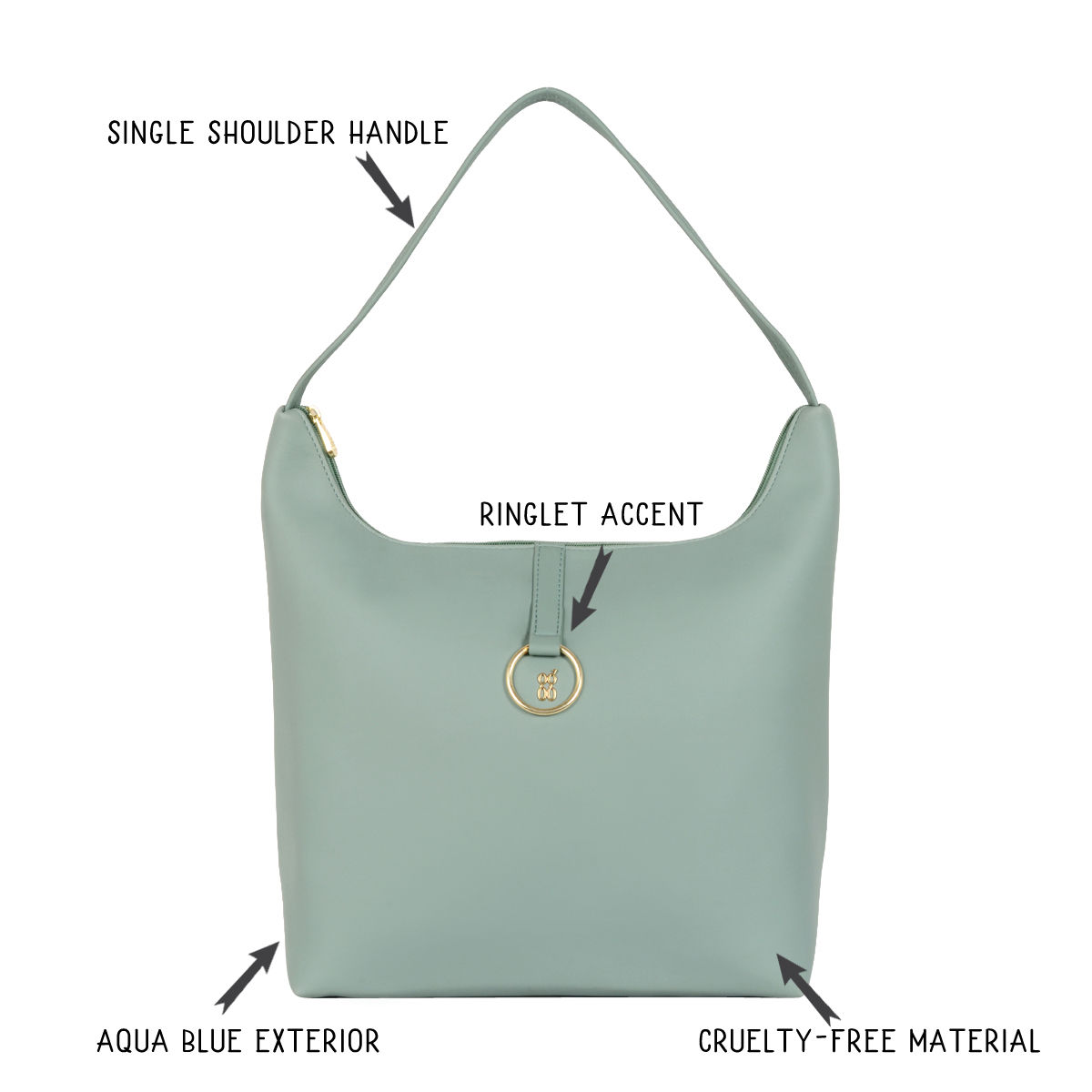 Dream Style Blue women shoulder bag, New trendy handbag , fancy ladies purse