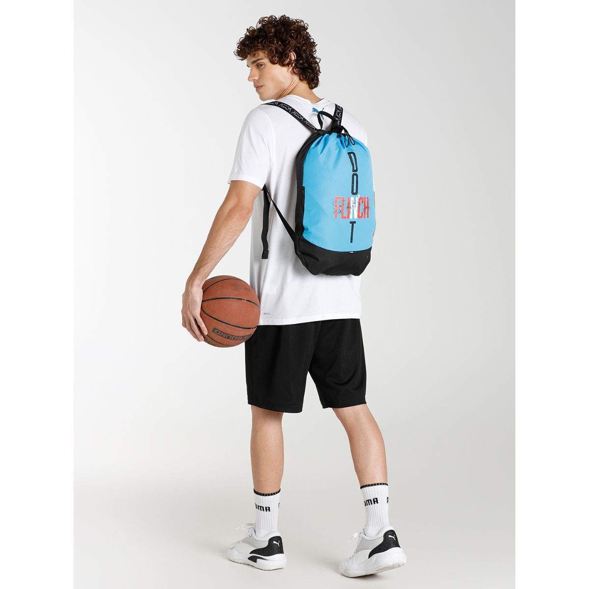Puma Basketball Unisex Blue Gym Sack Buy Puma Basketball Unisex Blue