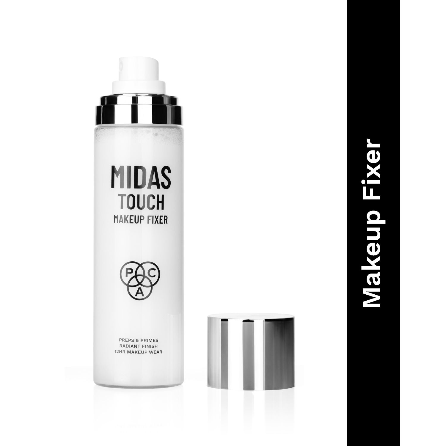 PAC Midas Touch Makeup Fixer - Glow Setting Spray, Non - Sticky, Infused With Pearlescent Particles