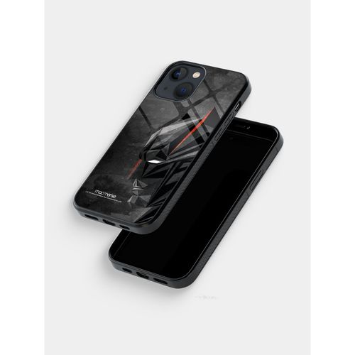 Macmerise Batman Geometric Glass Case (iPhone 14)