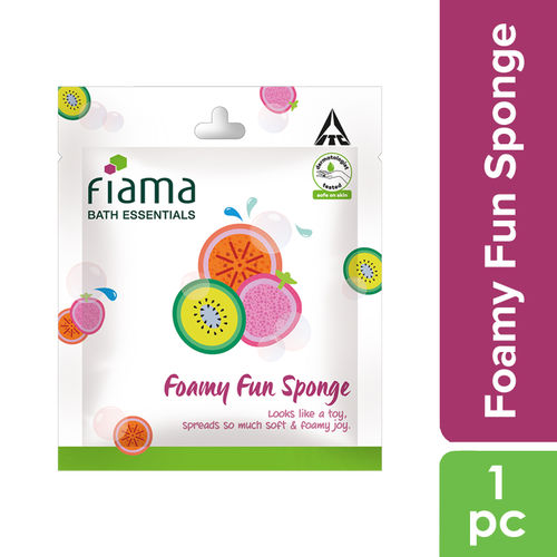 Fiama Bath Essentials Foamy Fun Sponge Buy Fiama Bath Essentials Foamy Fun Sponge Online At Best Price In India Nykaaman