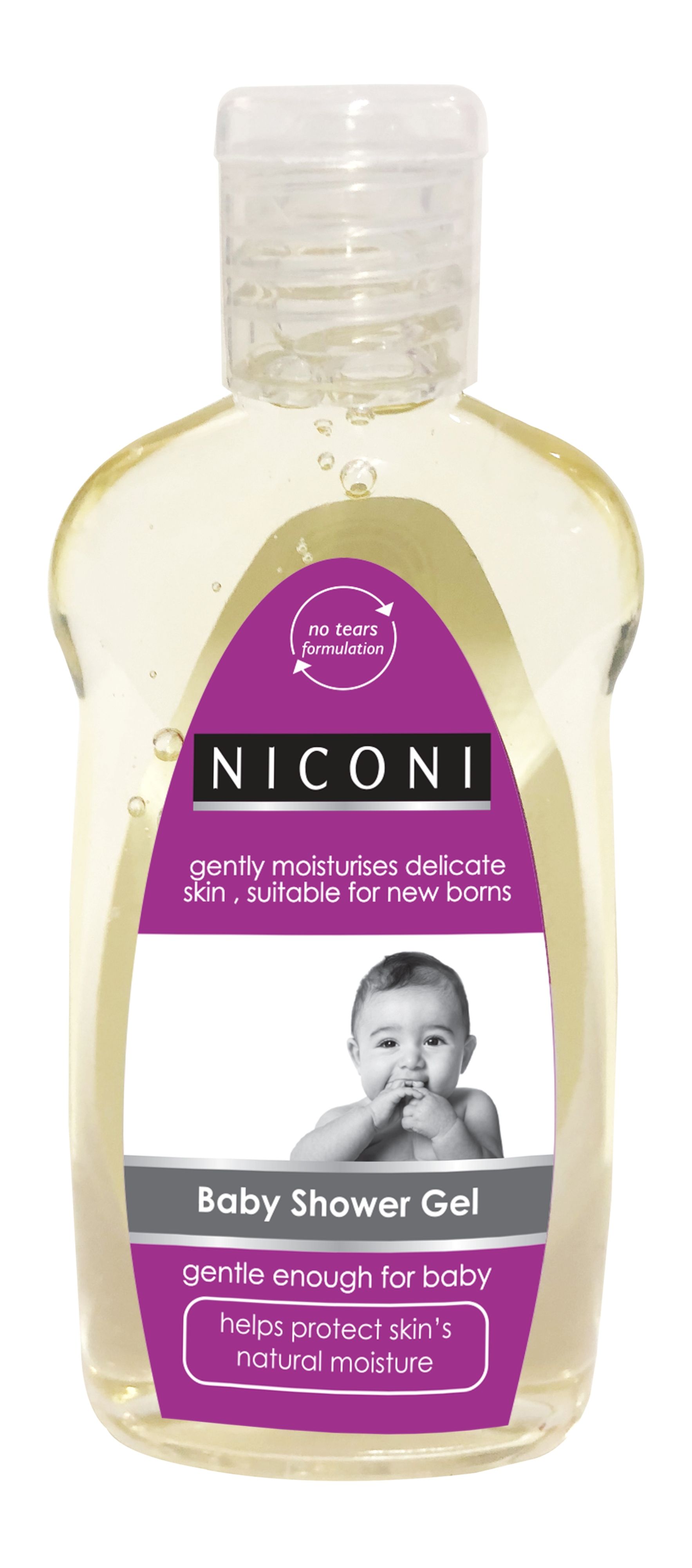 Niconi No Tears Baby Shower Gel