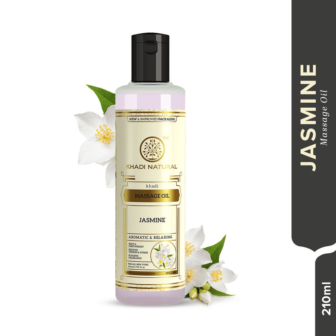 Khadi Natural Jasmine Herbal Massage Oil