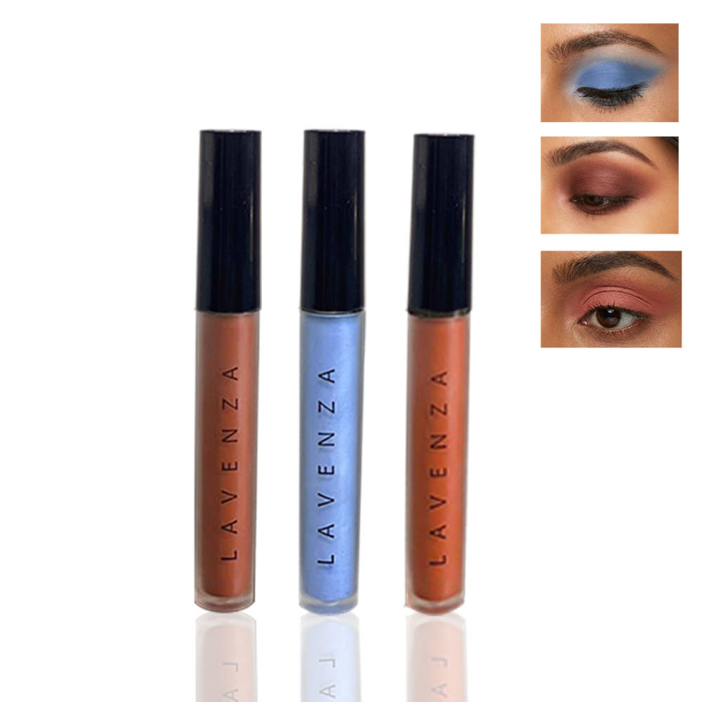 LAVENZA Liquid Eyeshadow Lid Tint Set of 3
