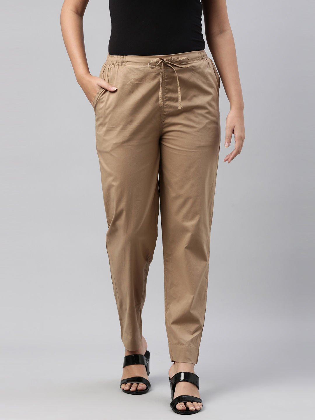 Byford by Pantaloons Regular Fit Men Brown Trousers  Buy Byford by  Pantaloons Regular Fit Men Brown Trousers Online at Best Prices in India   Flipkartcom