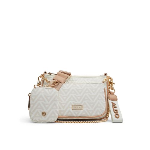 Buy Aldo Acerar Womens Off White Cross Body Bag with Pouch (Set of