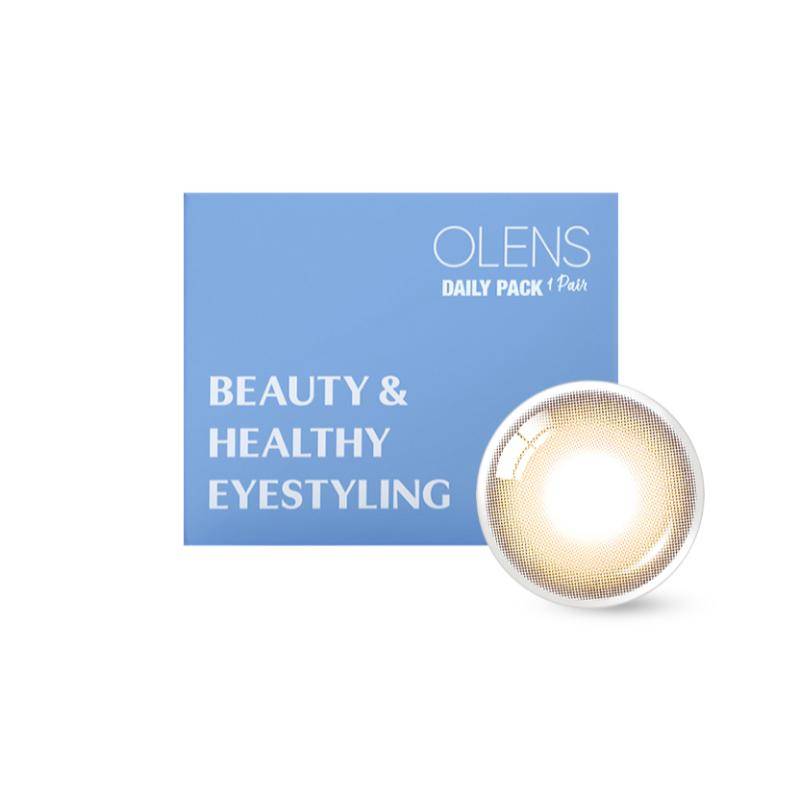 O-Lens Daily Pair Color Contact Lens Pack 1 - Ending Brown (0.00 Plano)