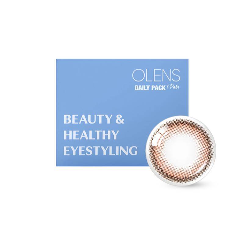 O-Lens Daily Pair Color Contact Lens Pack 1 - Viviring Choco (0.00 Plano)