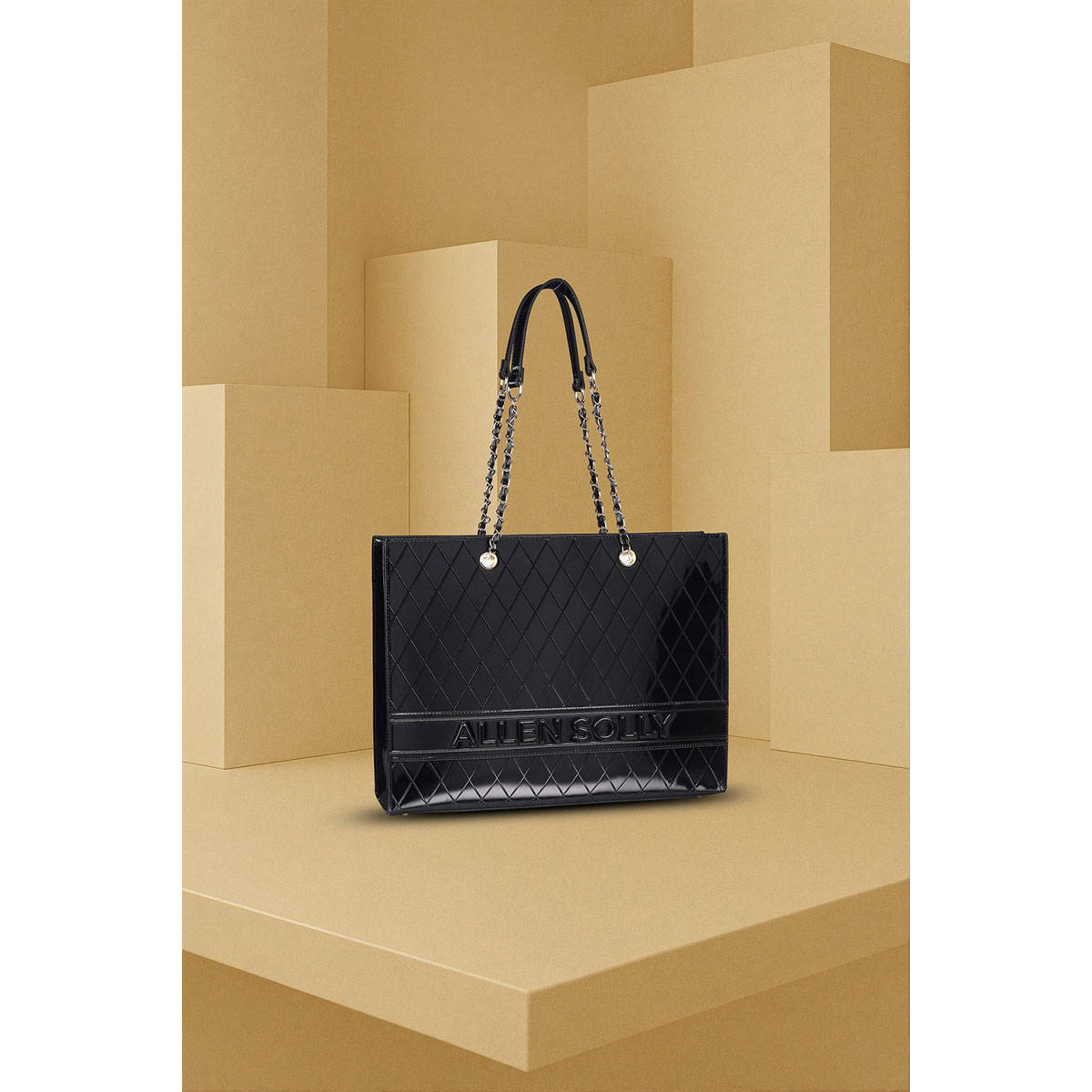 Allen Solly Women Black Formal Handbag