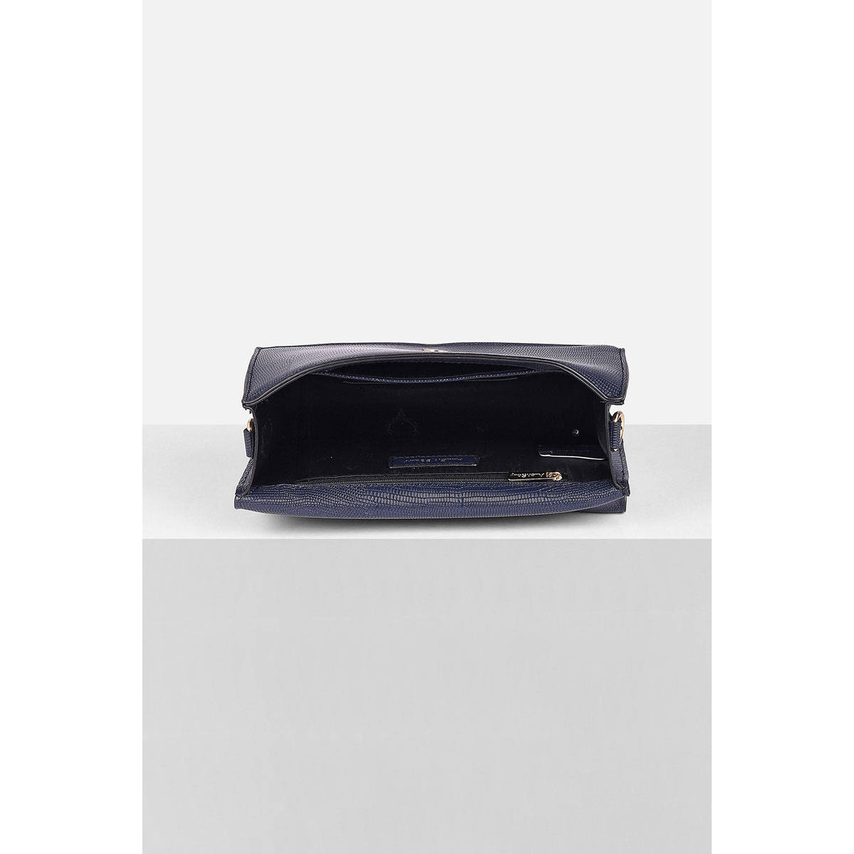 Buy Allen Solly Women Navy Blue Casual Sling Bag with Detachable Strap ...