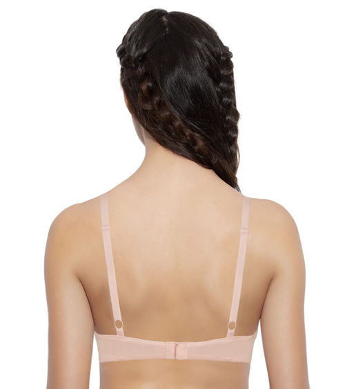 Buy Enamor A039 Perfect Coverage T-Shirt Bra - Supima Cotton Padded  Wirefree Medium Coverage - Pearl Online