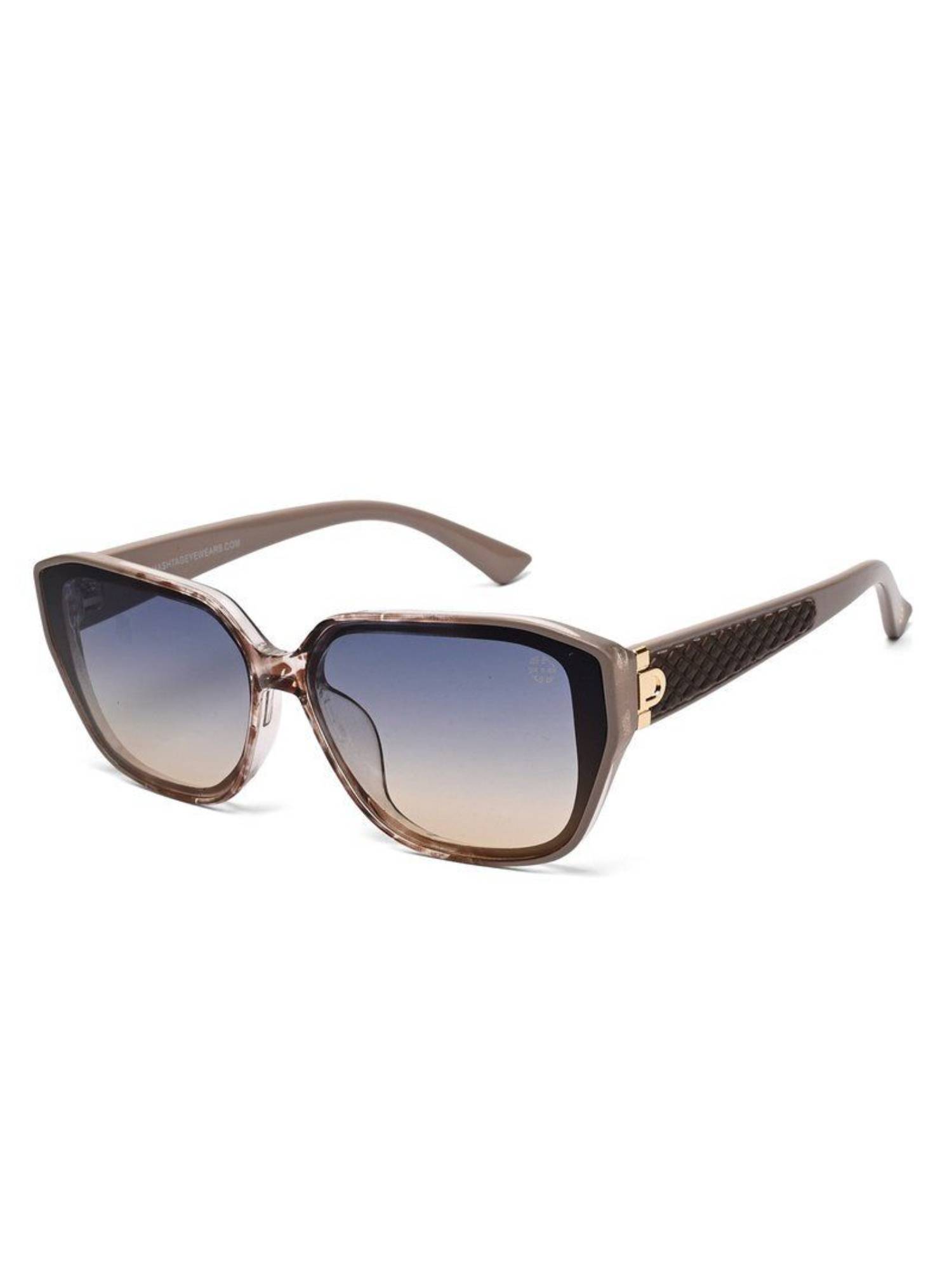 HASHTAG EYEWEAR Women Ilora Uv Protection Full Rim Blue Lens Sunglasses