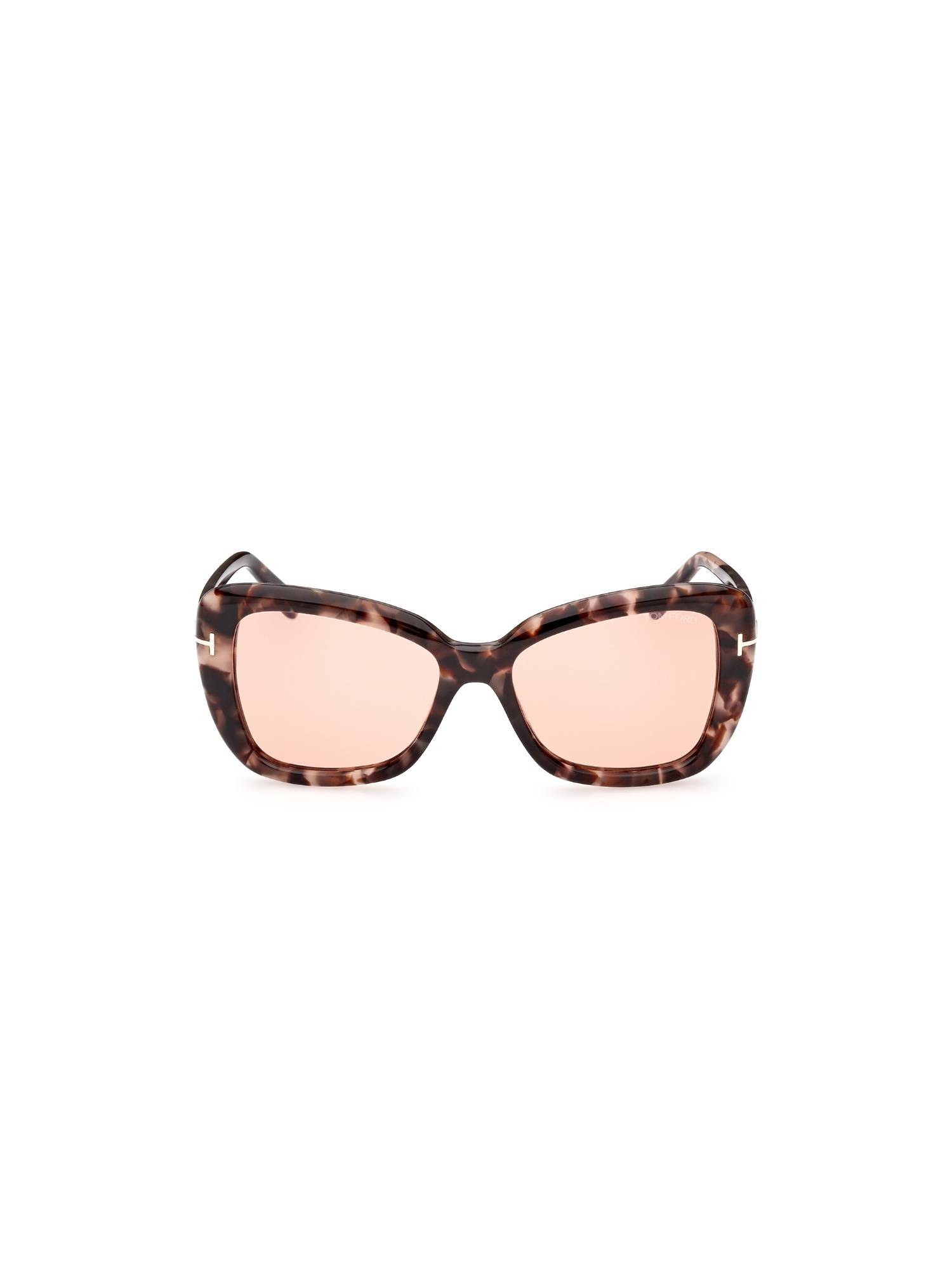 Tom Ford Brown Lens Acetate Full Rim Women Sunglasses (55)