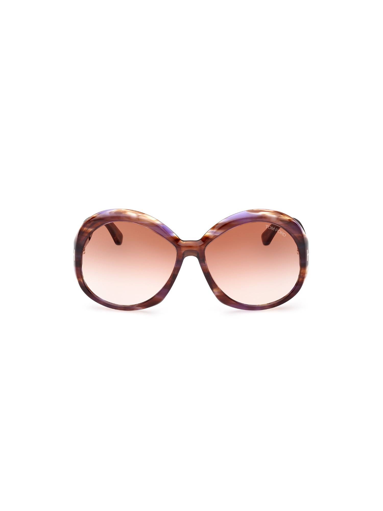 Tom Ford Brown Lens Acetate Full Rim Women Sunglasses (62)
