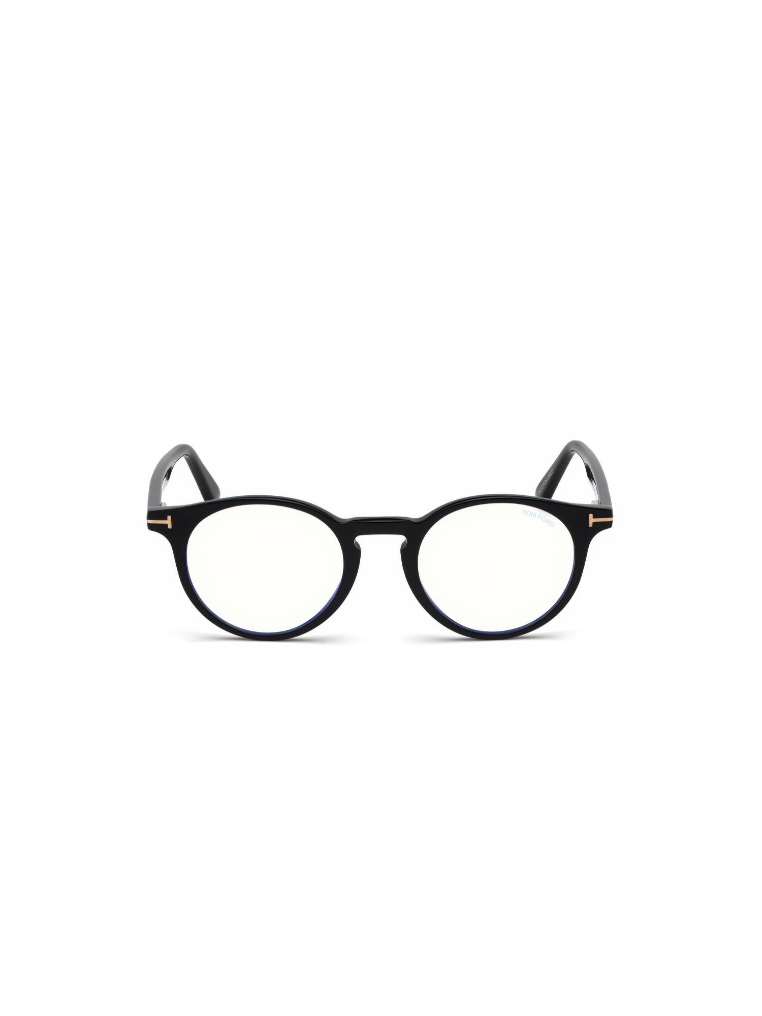 Tom Ford Black Acetate Full Rim Unisex Frame (48)