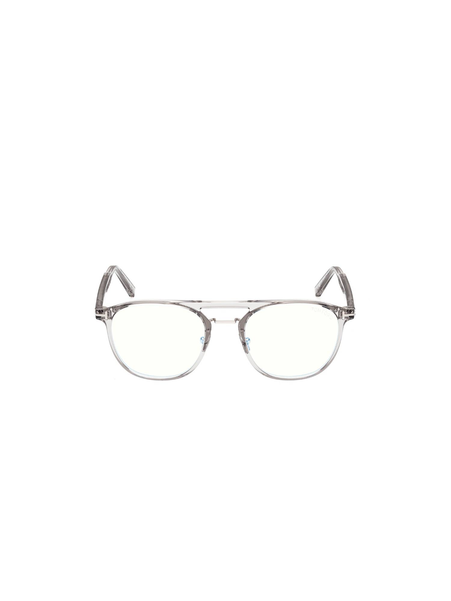 Tom Ford Grey Acetate Full Rim Men Frame (52)
