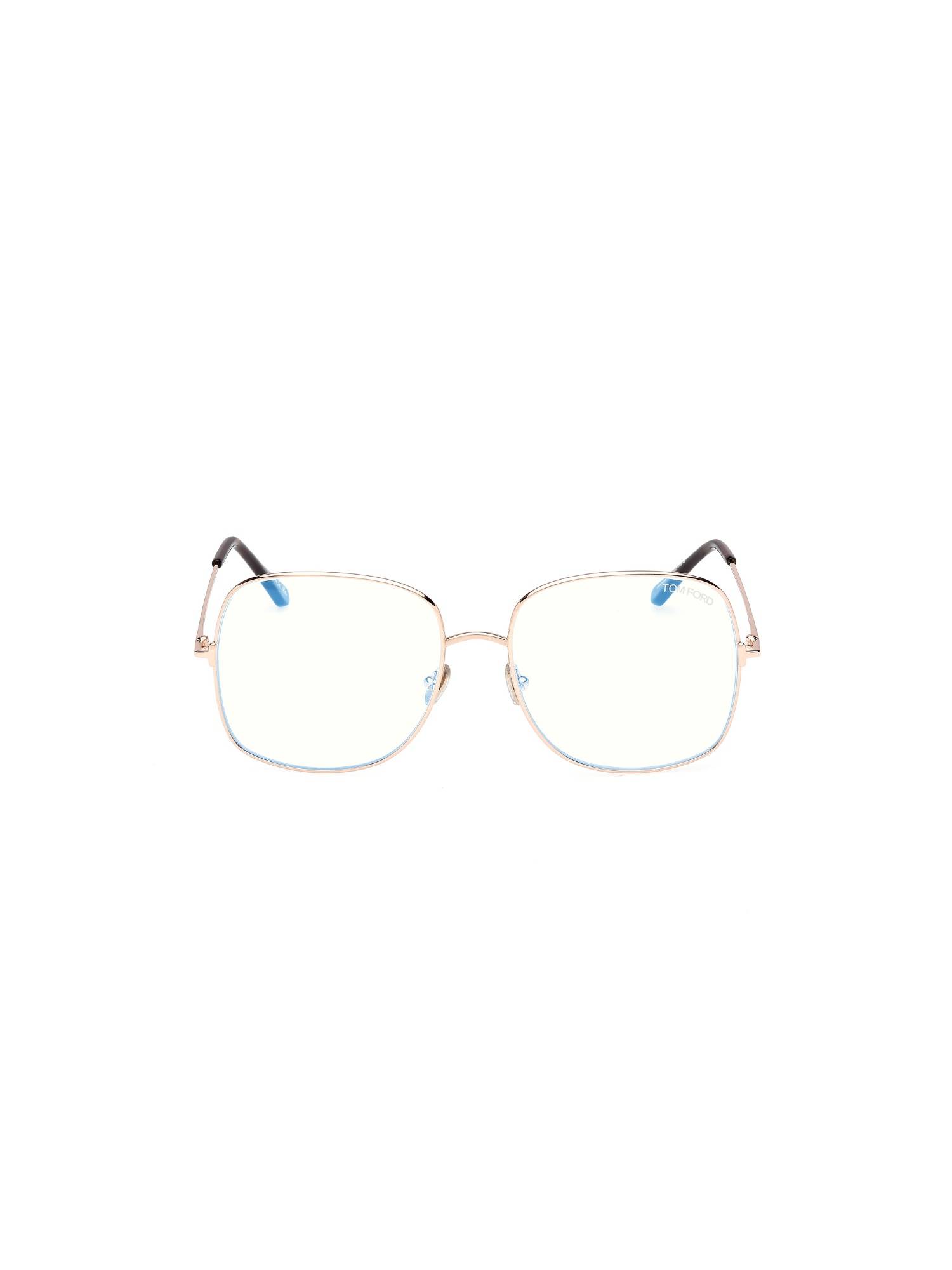 Tom Ford Rose Gold Metal Full Rim Women Frame (59)