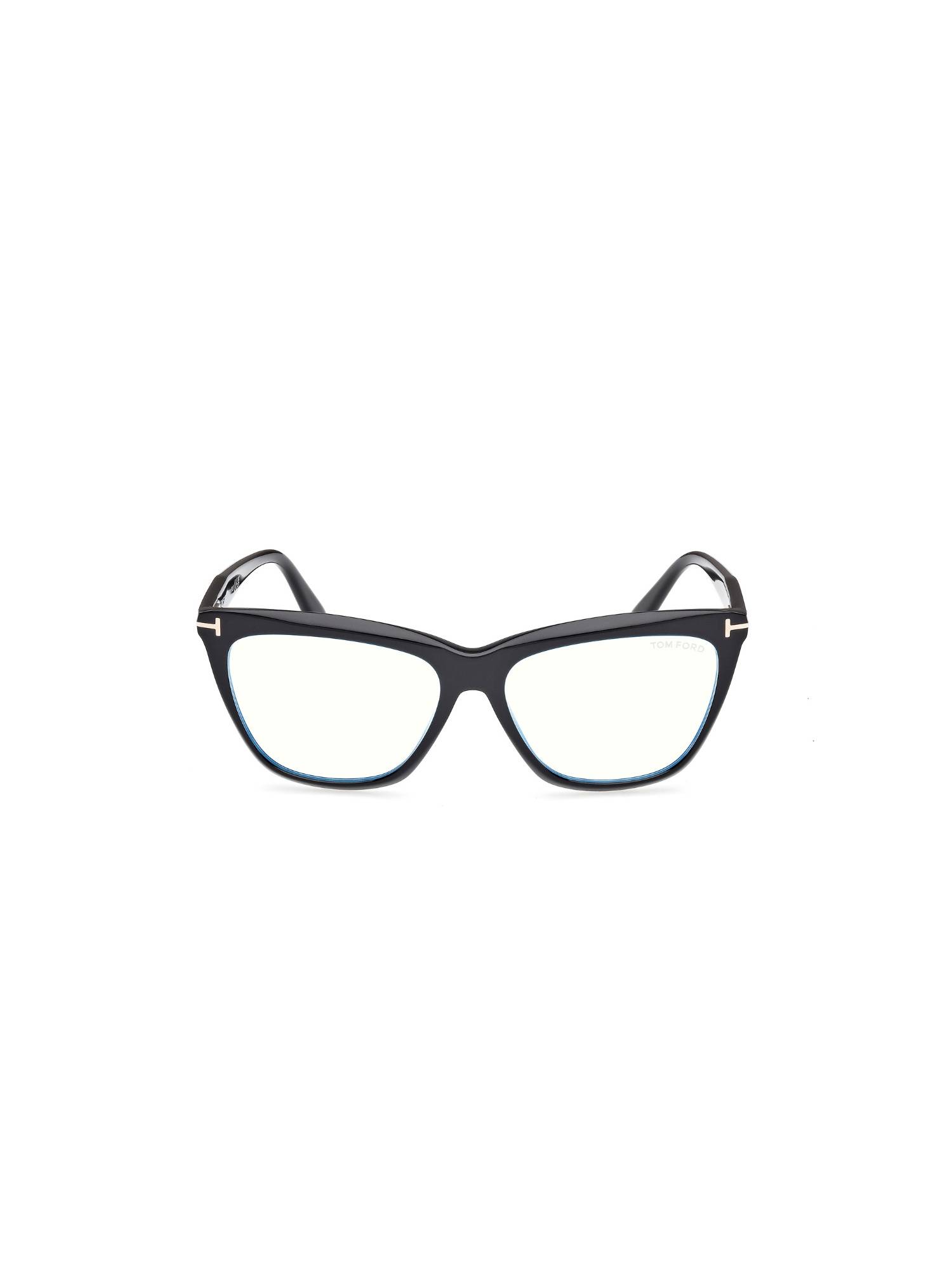 Tom Ford Black Acetate Full Rim Women Frame (56)